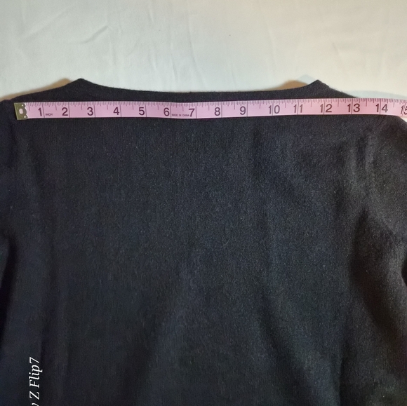 Talbots Petites Pure Cashmere 3/4 Sleeve Sweater LP - Picture 5 of 7